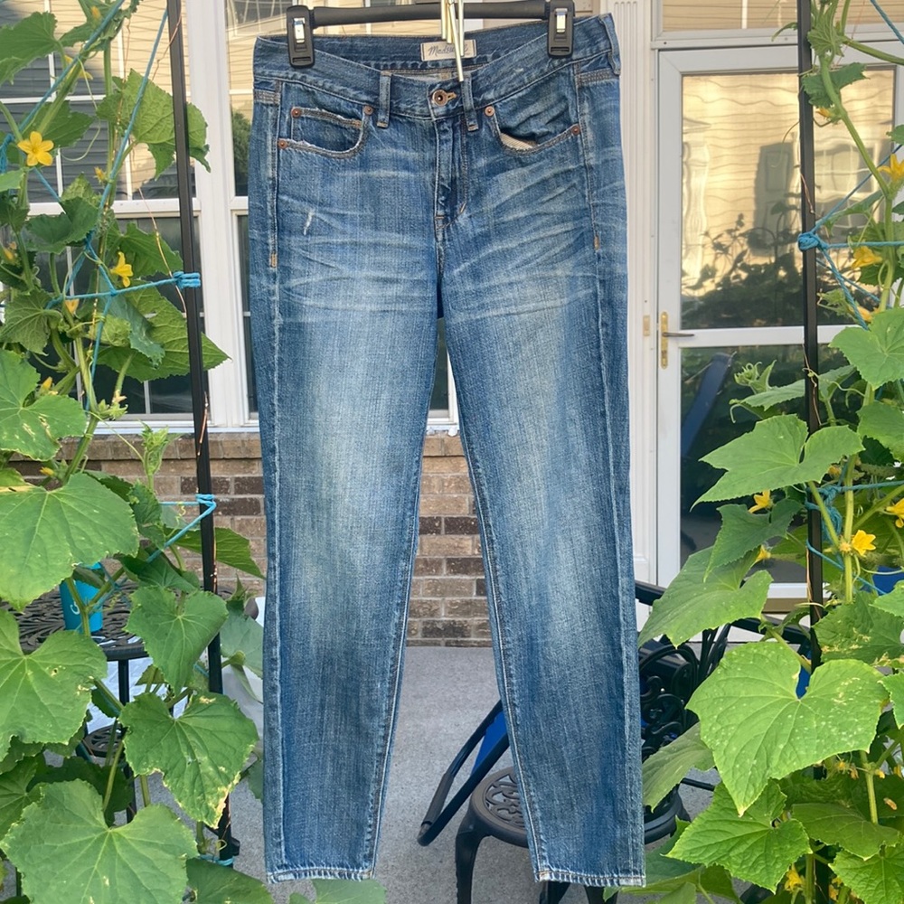 ☀️Madewell The Boyfriend Distressed Jeans